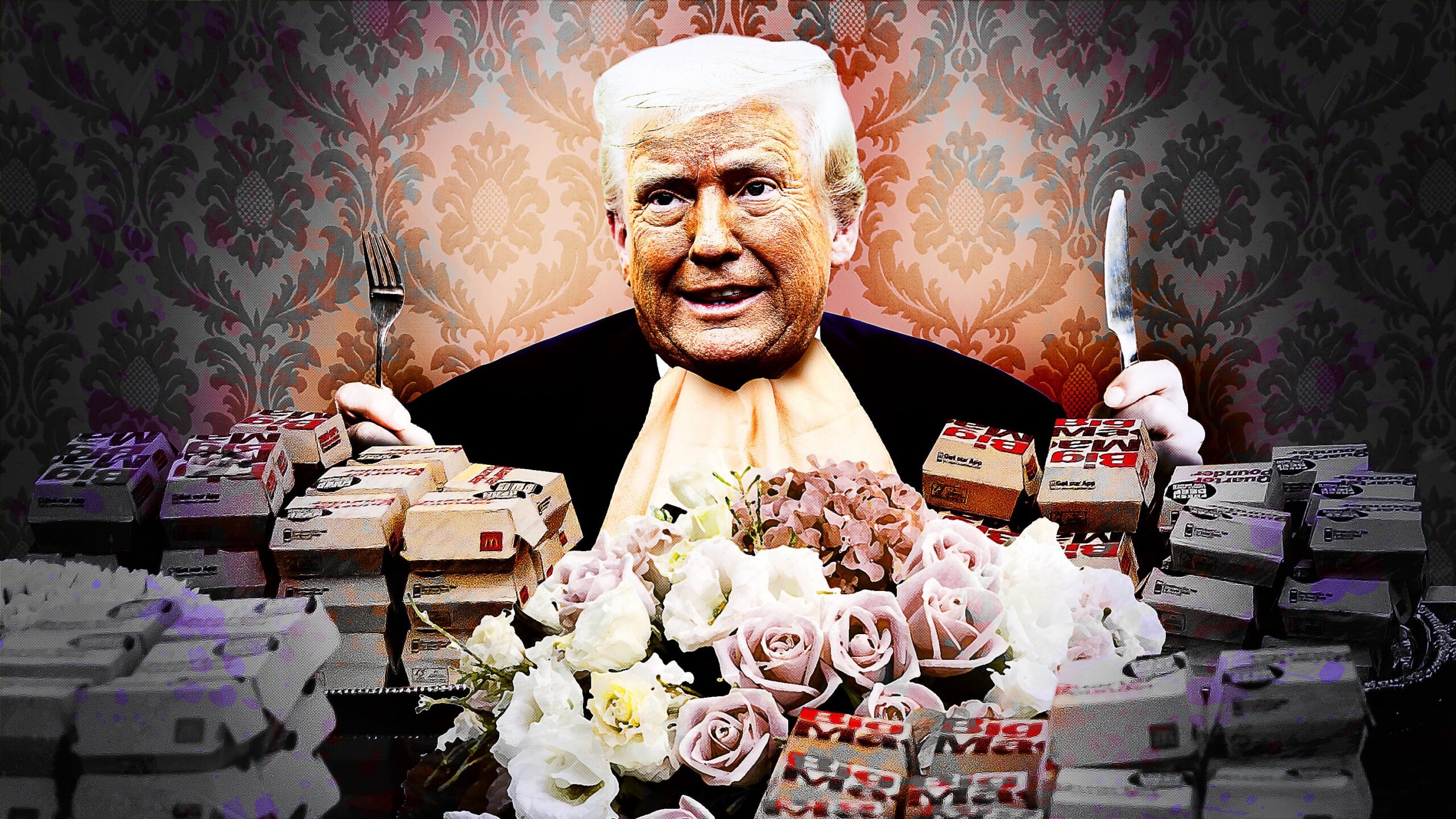 A presença de Trump paira grande sobre o jantar dos correspondentes da Casa Branca suave
