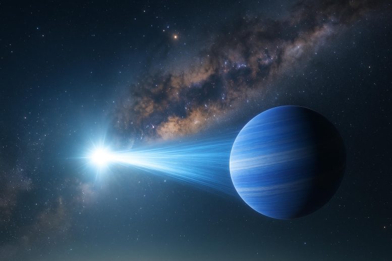 Planet descobriu orbitar uma estrela acelerando para fora da galáxia a 1,2 milhão de mph