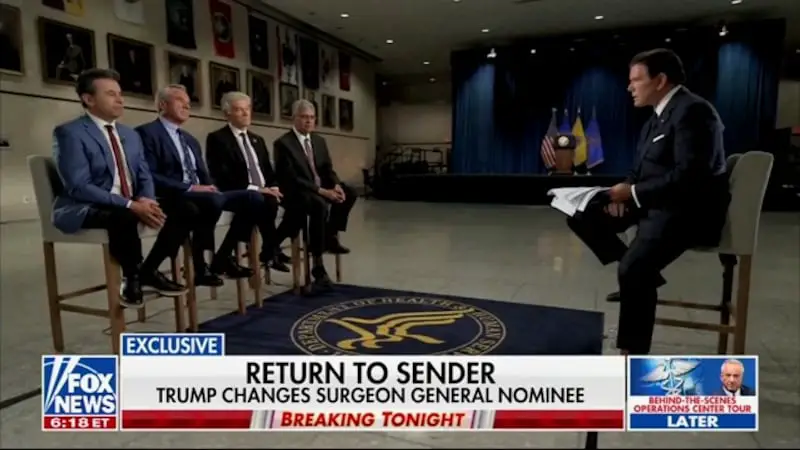 RFK Jr. confrontou com a falta de crédito do cirurgião general Pick